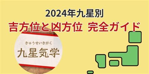 2024年 方位|九星気学に基づく2024年九星別引っ越し・旅行吉方。